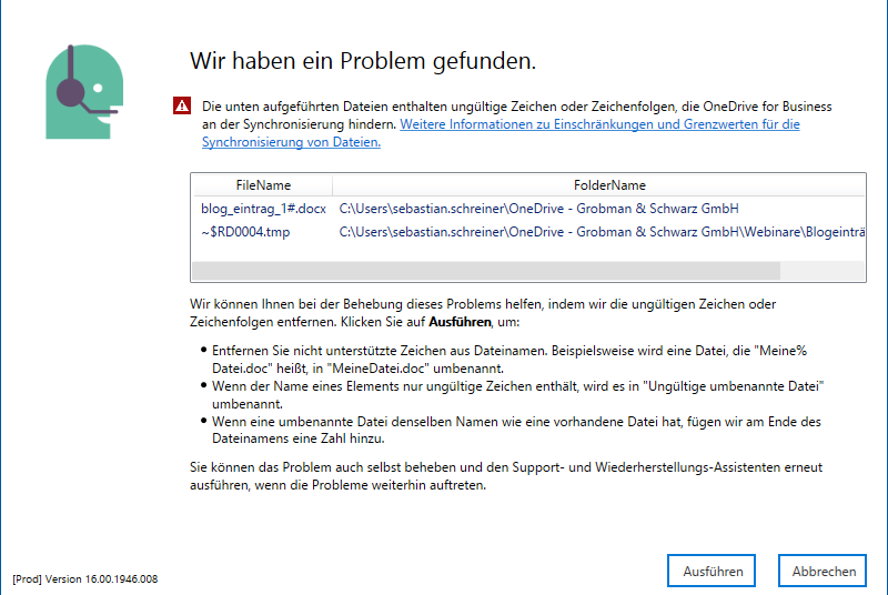 Login mit Ihren Office 365 Daten